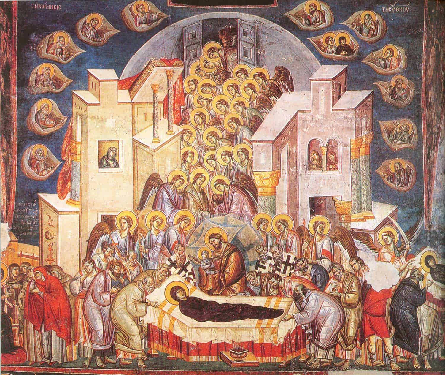 Успение Богоматери Церковь Богоматери в Охриде 1295