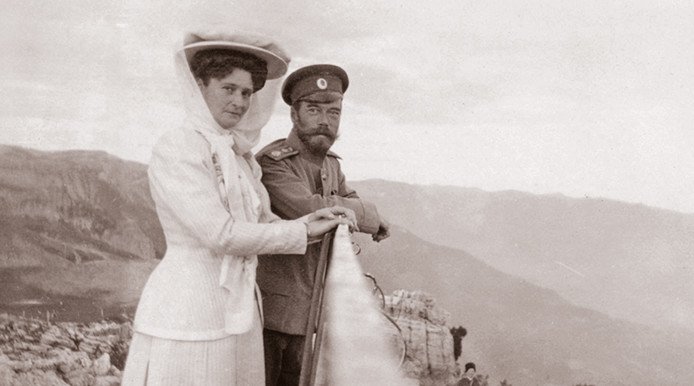 Николай Александрович и Александра Федоровна в Крыму. 1910-е гг.