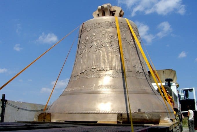 В Москве представят 18-тонный колокол «Александр Невский»