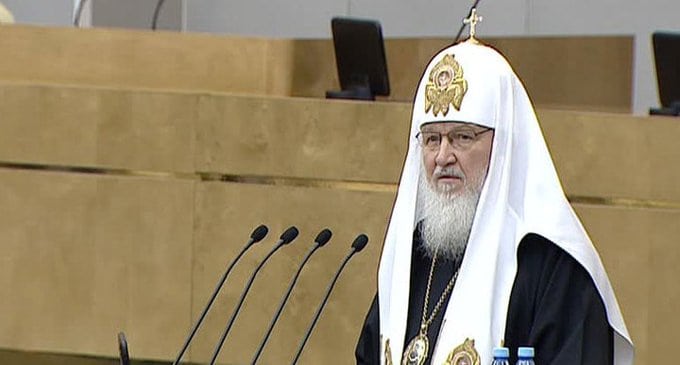 Патриарх Кирилл просит депутатов противостоять псевдоценностям