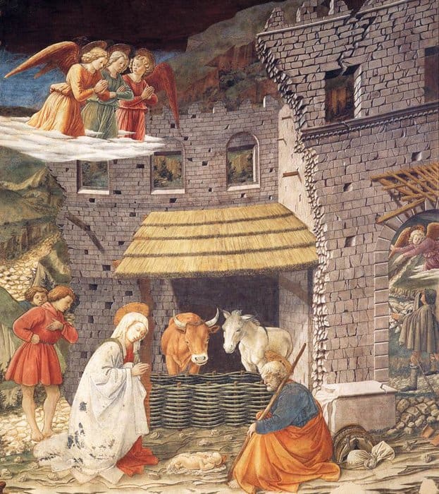  Филиппо Липпи. Рождество. 1467-1469