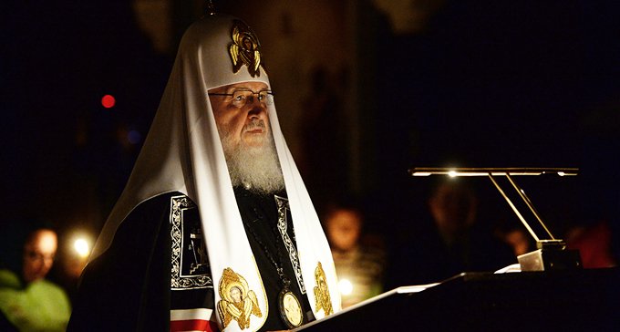 Патриарх Кирилл начал великопостное чтение канона Андрея Критского