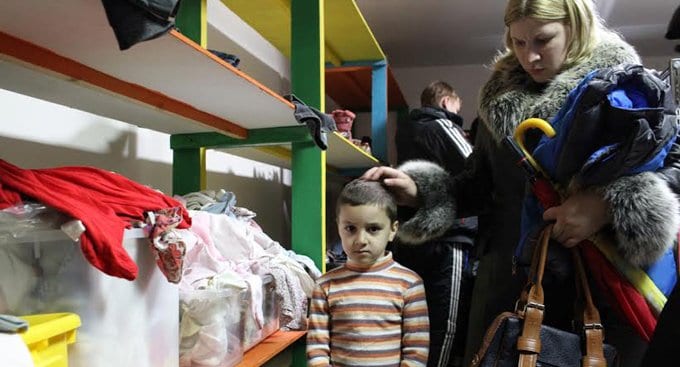 Церковь собрала в помощь мирным жителям Украины 97 миллионов рублей