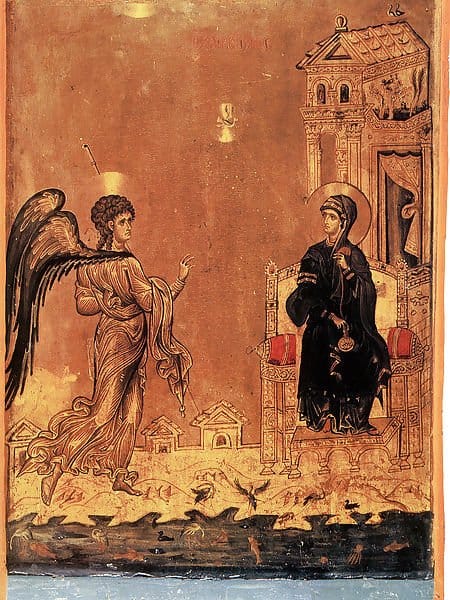 Икона из монастыря св. Екатерины на Синае. Конец XII в.