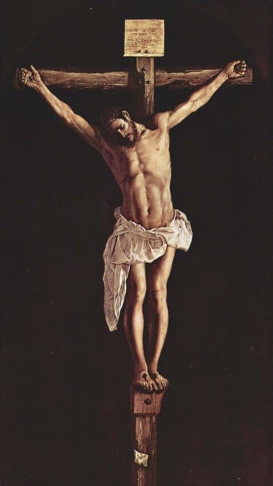 Христос на кресте. Франциско де Сурбаран, 1627