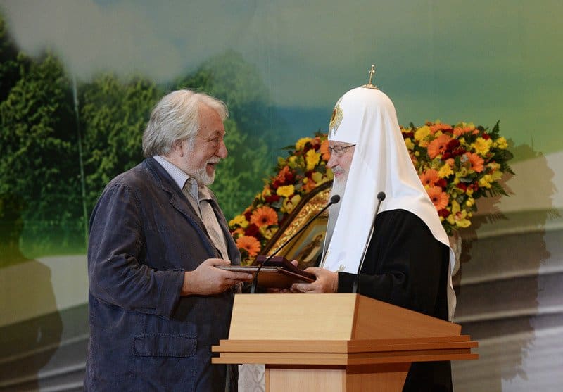 Патриарх Кирилл и Юрий Кублановский