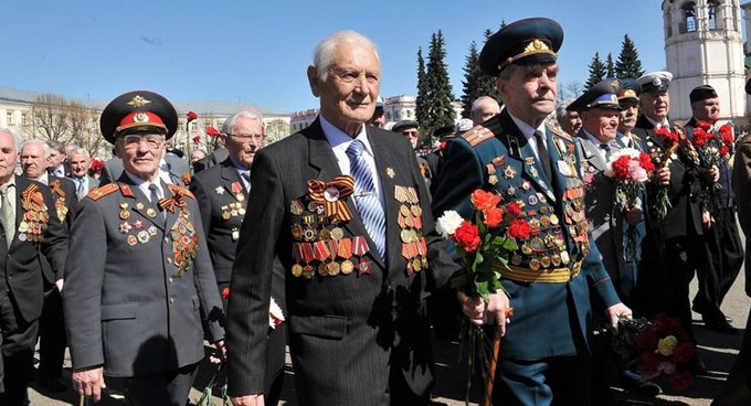 В России отмечают 70-летие Победы в Великой Отечественной войне