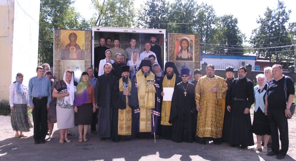 В Кинешме появился автохрам в честь Крестителя Руси