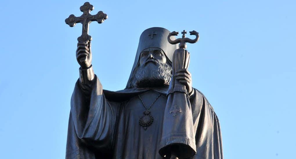 Святителю Иннокентию (Вениаминову) открыли памятник в Магадане