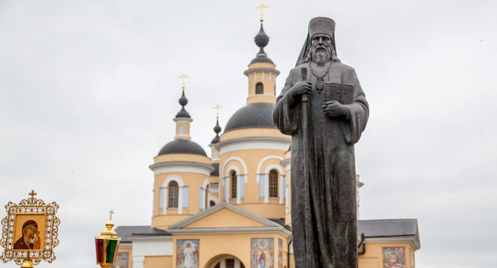 В Рязанской области открыли памятник святителю Феофану Затворнику
