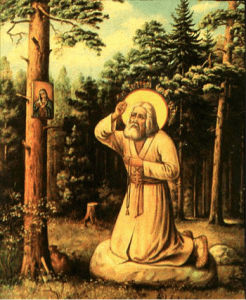 Икона святого Серафима Саровского