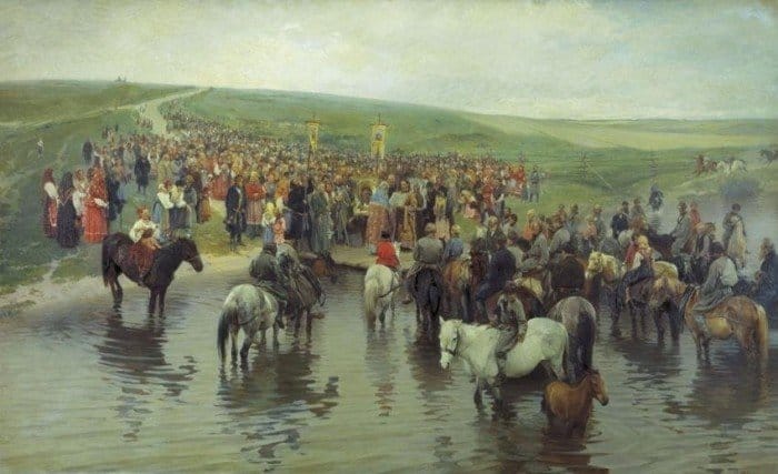 Прянишников И.М. «Спасов день на Севере»...