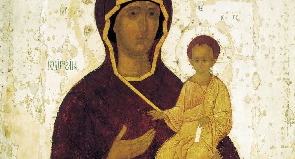 Смоленская икона Божией Матери, именуемая «Одигитрия» (1046 г.)