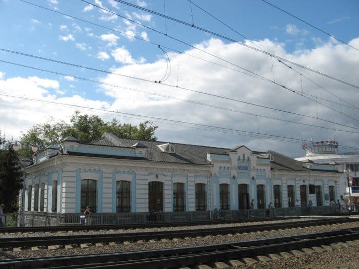 Железнодорожный вокзал Чехова