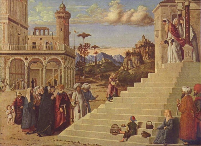 Введение Пресвятой Богородицы во храм картины