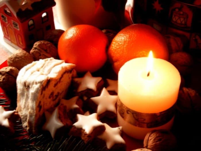 Фото Рождества: свечи