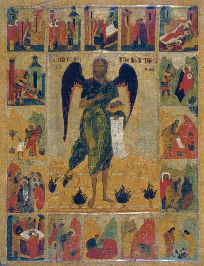 Иоанн Предтеча Ангел Пустыни. XVI в