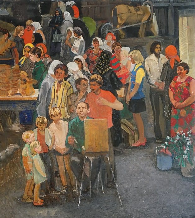  Колхозный рынок. 1980–1988. Из собрания Белгородского государственного художественного музея