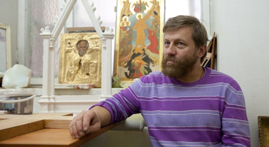 В Москве покажут иконы Александра Соколова, написавшего список «Неупиваемой чаши»