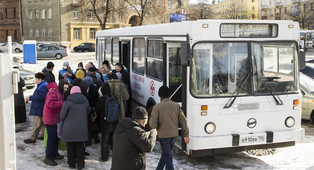 Воронежским бездомным поможет «Автобус милосердия»