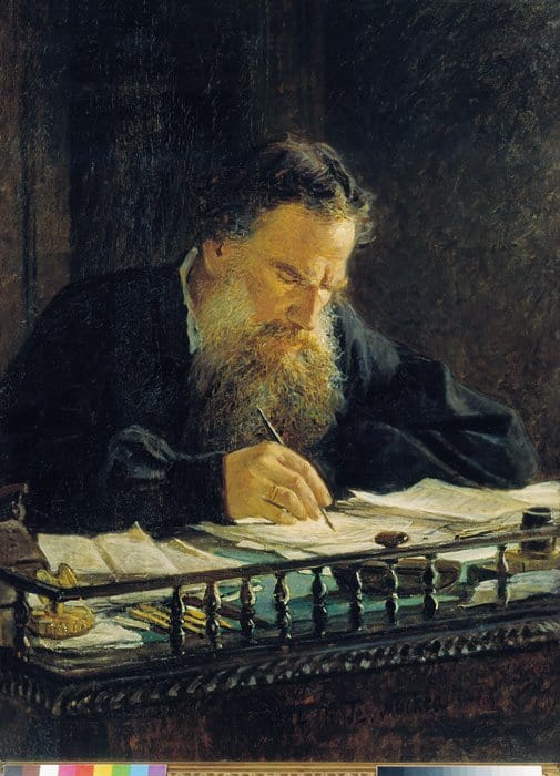 Портрет Льва Николаевича Толстого. 1884
