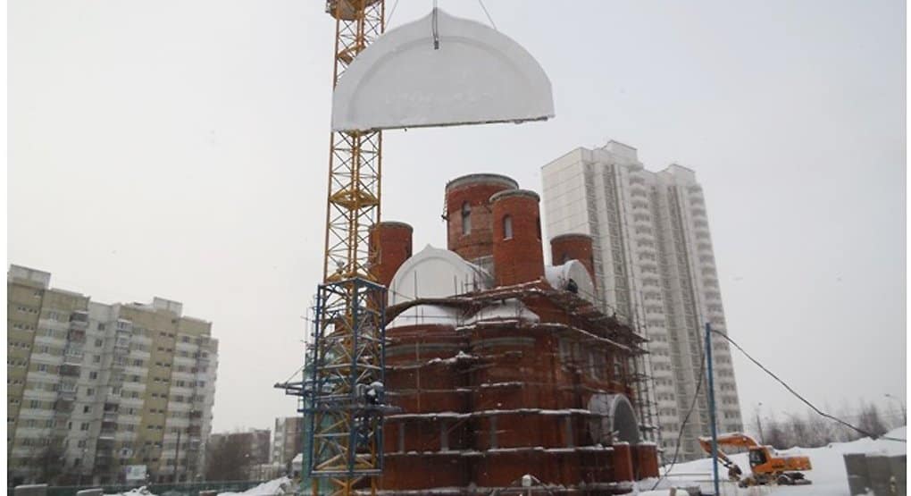 Столичный храм праведного Федора Ушакова достроят к концу 2016 года