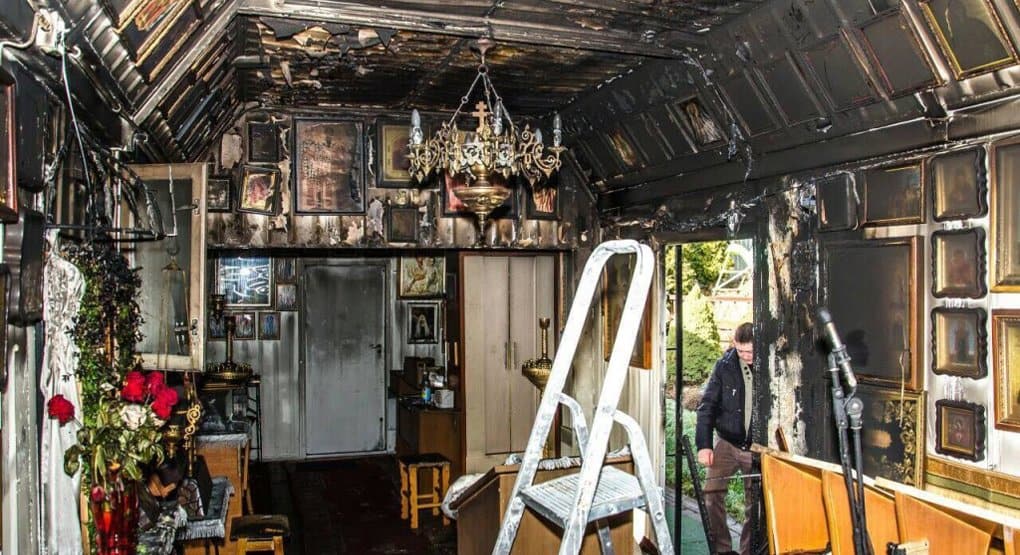 Поджог храма на Украине - дело рук безбожников, - Владимир Легойда