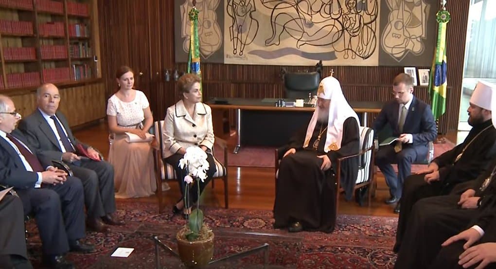 На встрече с Президентом Бразилии Патриарх говорил о нравственности и гонениях