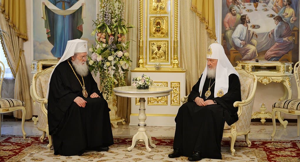 Патриарх Кирилл встретился с болгарским патриархом Неофитом