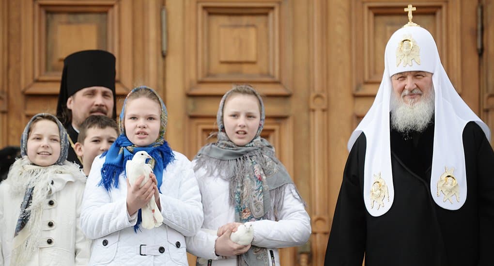 На Благовещение патриарх Кирилл совершит Литургию в соборе Кремля