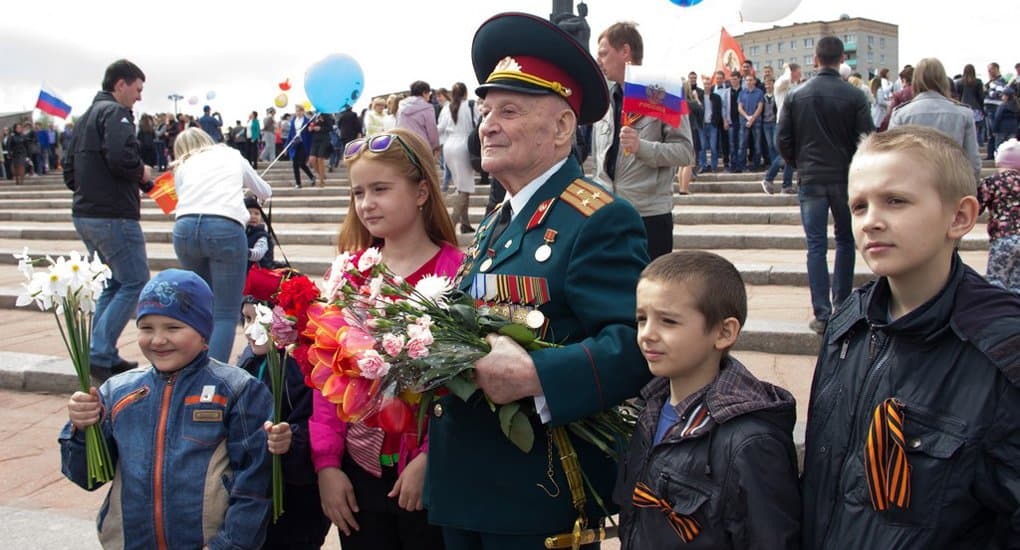 В России отмечают День Победы