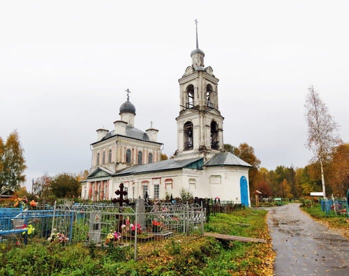 Успенская церковь, г. Пошехонье-Володарск. Фото Ильи Буяновского