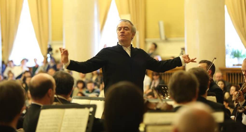 Валерий Гергиев с оркестром Мариинки дал концерт в древней Пальмире
