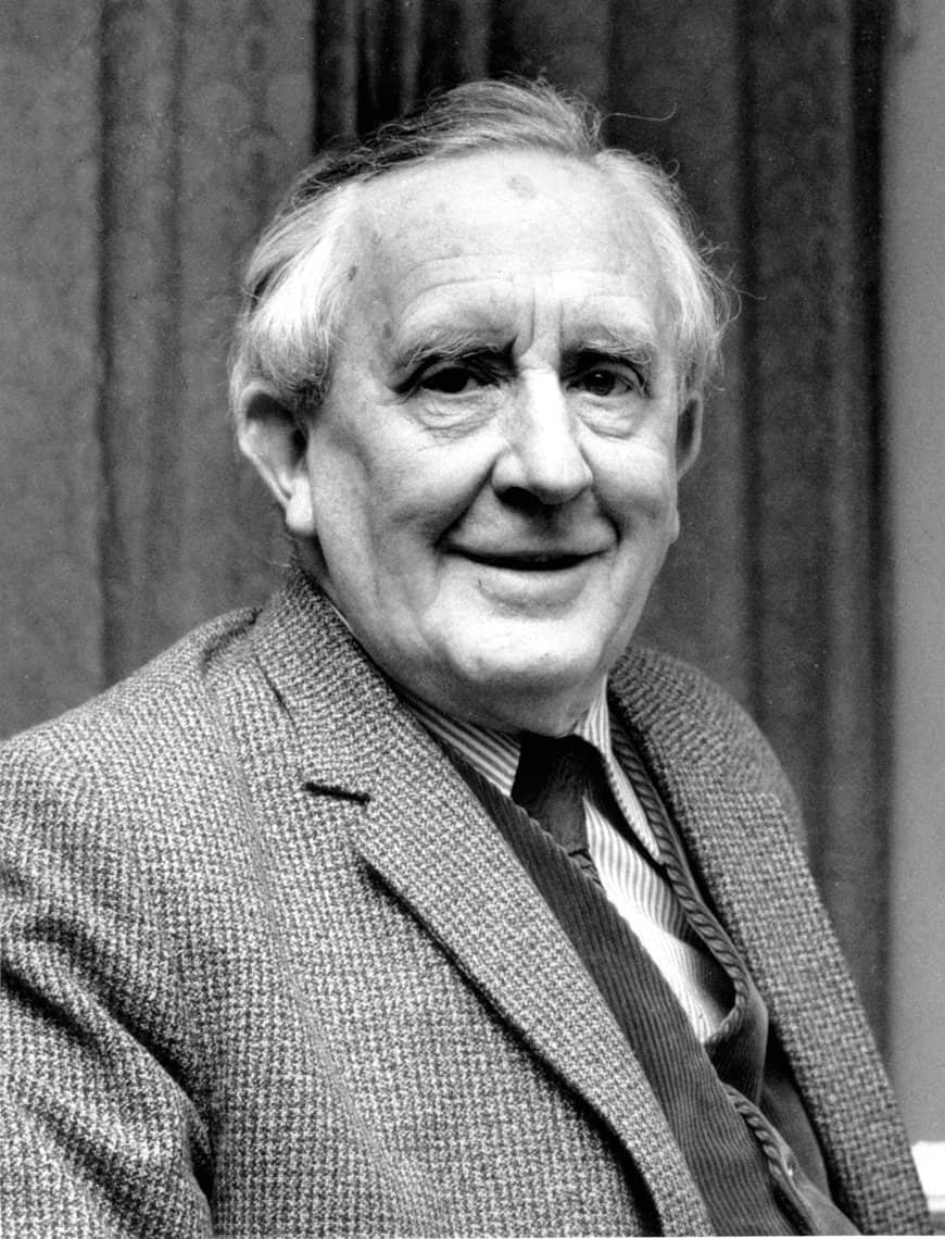 This is a 1967 photo of J.R.R. Tolkien. Tolkien is the author of "The Lord of the Rings" and an Oxford University Professor. (AP Photo)