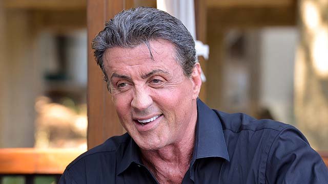 ACAPULCO, MEXICO - JANUARY 25: Sylvester Stallone is interviewed before attending a private dinner to celebrate the 9th Annual Acapulco Film Festival on January 25, 2014 in Acapulco, Mexico. (Photo by Steve Jennings/Getty Images for Leisure Opportunities)