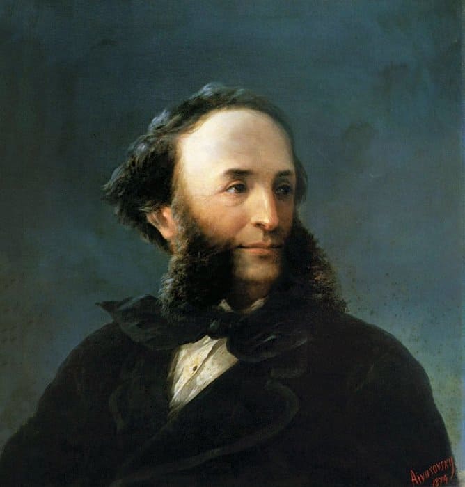 Айвазовский Автопортрет 1874г