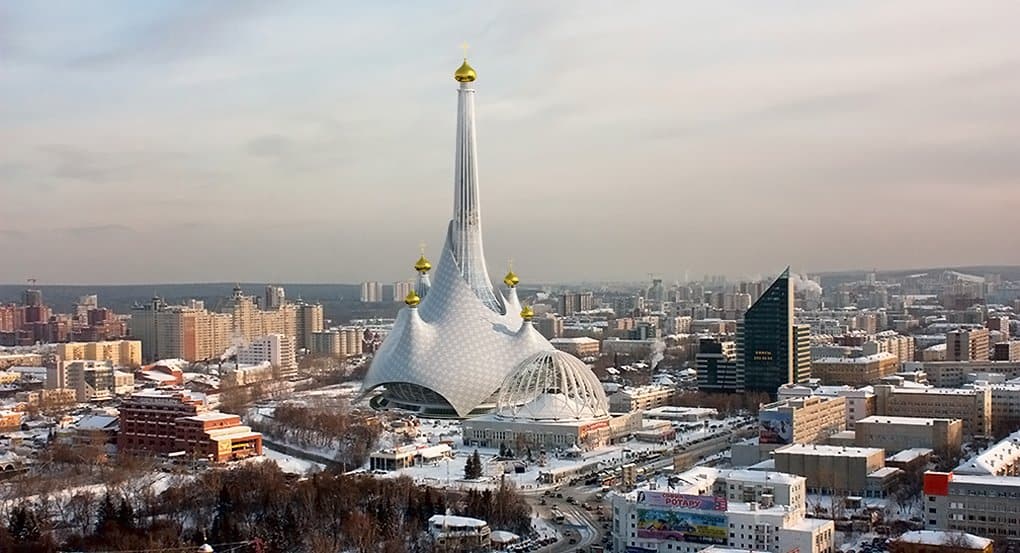 Долгострой Екатеринбурга предложили переделать в самый высокий храм в мире