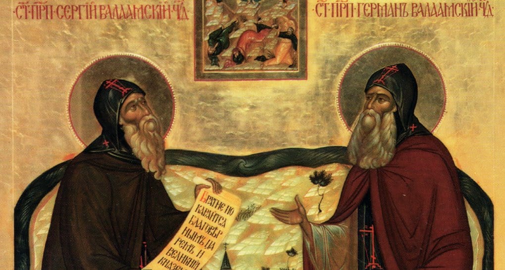 Церковь чтит память преподобных Сергия и Германа Валаамских
