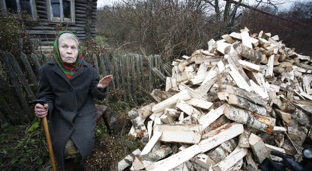 Малоимущим Свердловской области нужны дрова на зиму