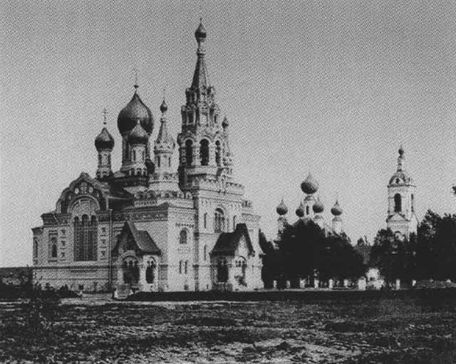 Спасский собор в селе Кукобой Ярославской губернии, освященный архиепископом Тихоном в 1912 году. 