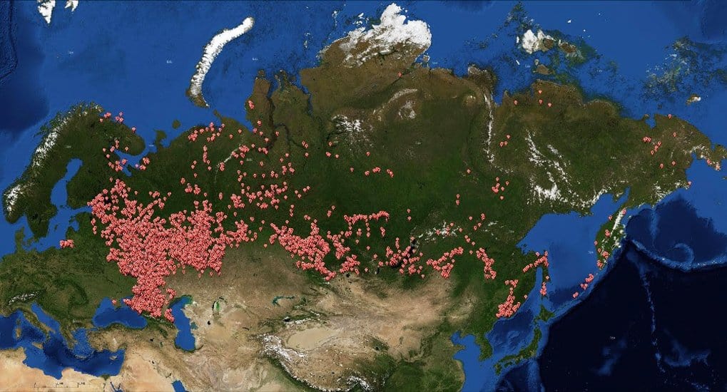 Создана электронная карта археологических памятников России