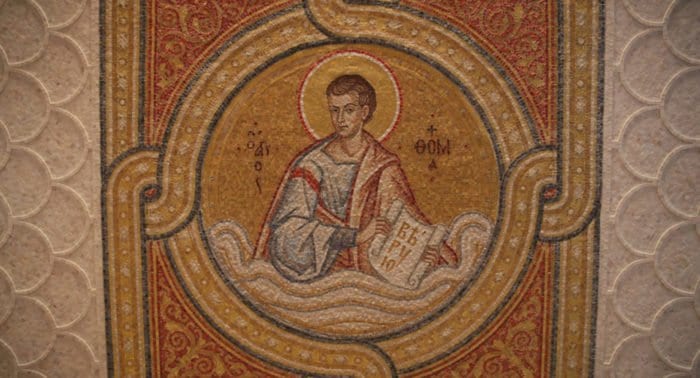 В Дивеево освящен придел в храме с мозаикой апостола Фомы