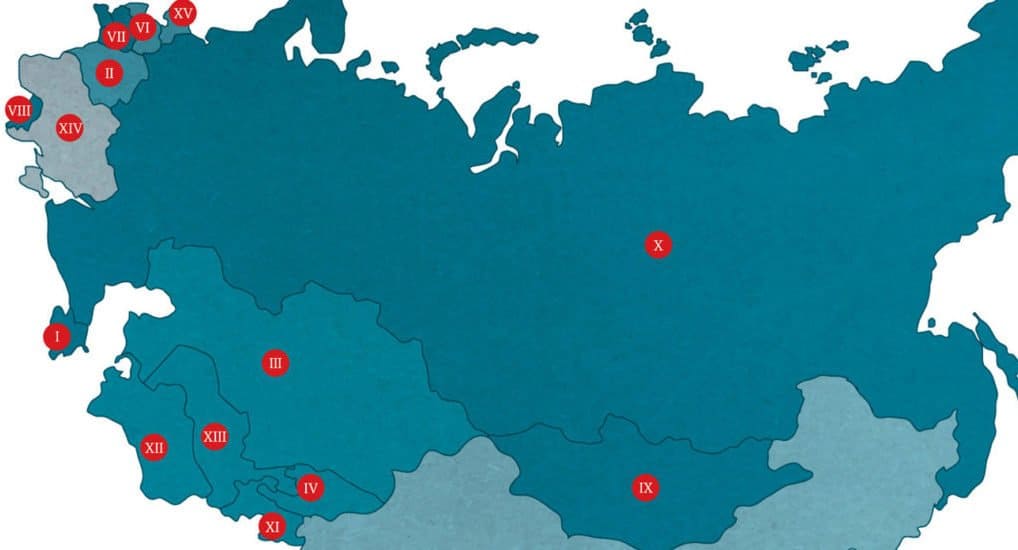 Каноническая территория Русской Православной Церкви