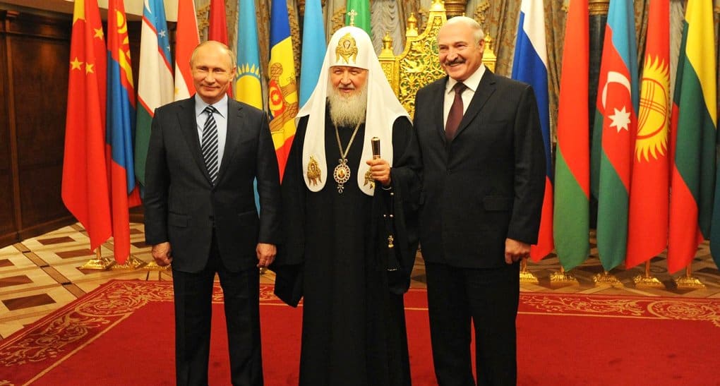 Главы России и Беларуси лично поздравили патриарха Кирилла с юбилеем