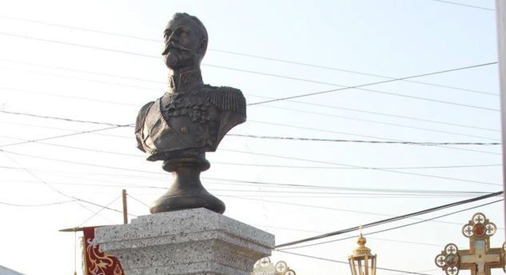 Бюст царю-страстотерпцу Николаю II установили во Владивостоке