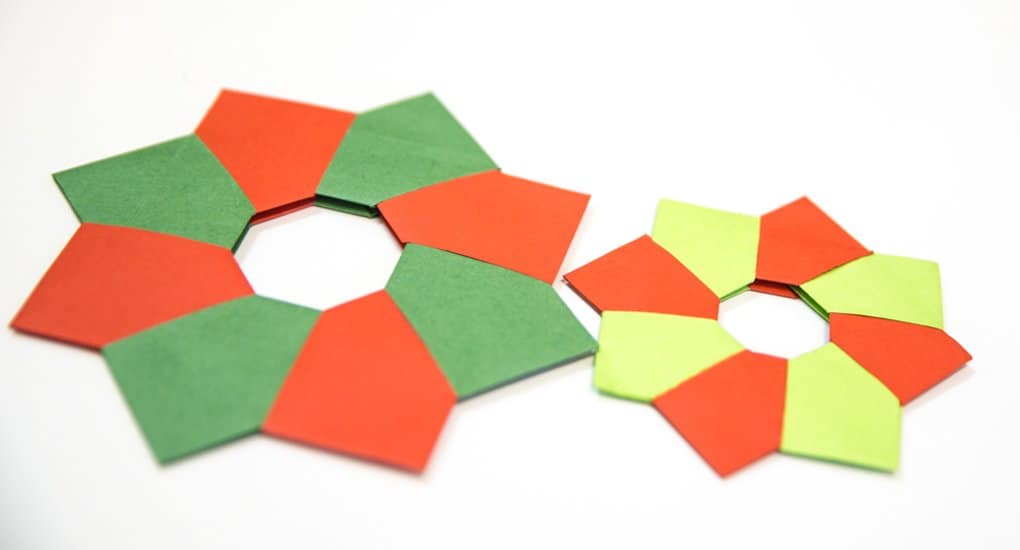 Рождественское оригами. Фотоинструкция