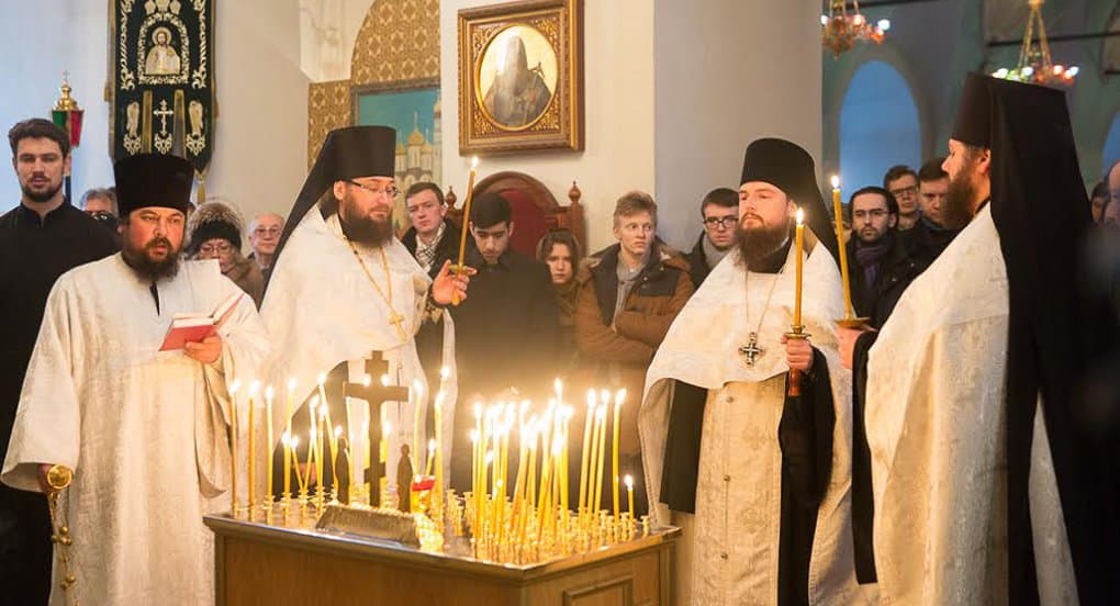 В Высоко-Петровском монастыре помянули певчего, погибшего в авиакатастрофе