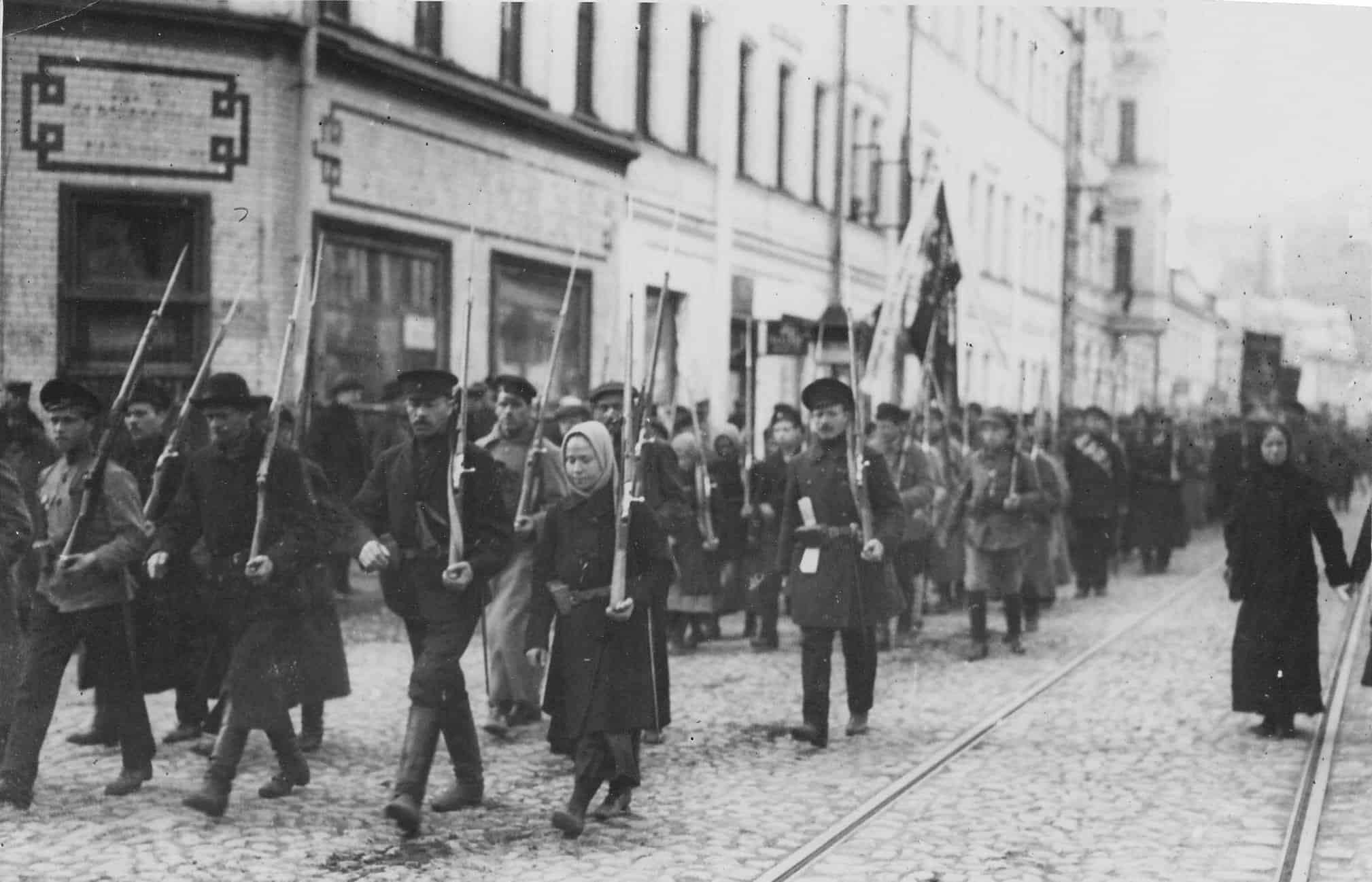 Октябрьская революция Петроград 1917