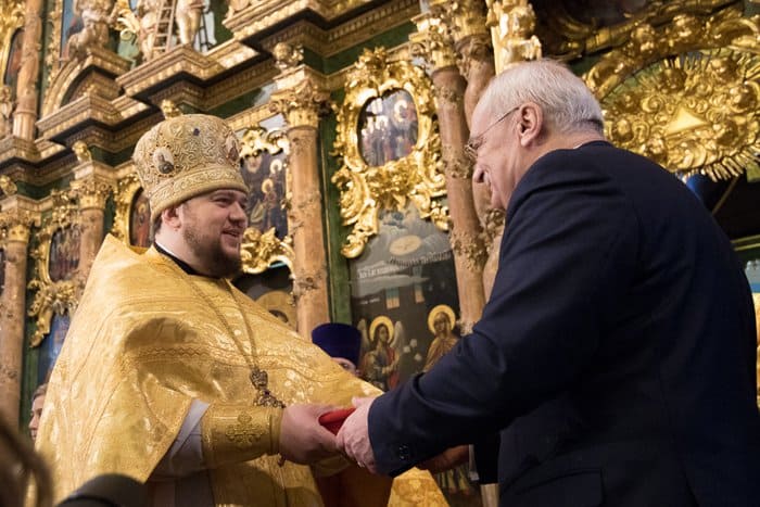 Церкви передали ключи от Сампсониевского собора Петербурга
