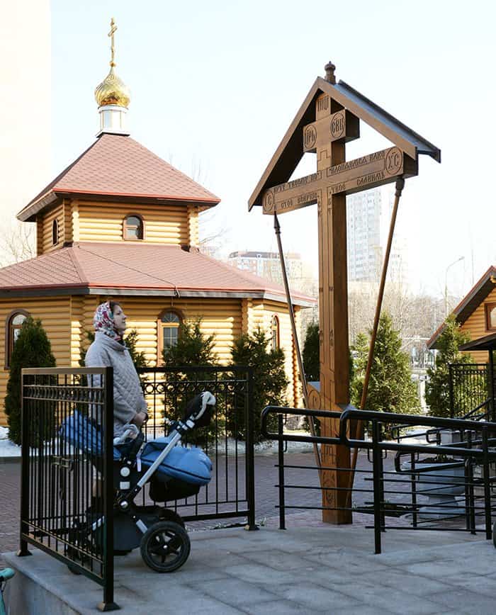 Патриарх Кирилл освятил в Черемушках храм в честь Всех русских святых